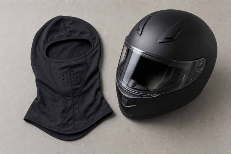 Cagoule moto et scooter : confort et protection sous le casque