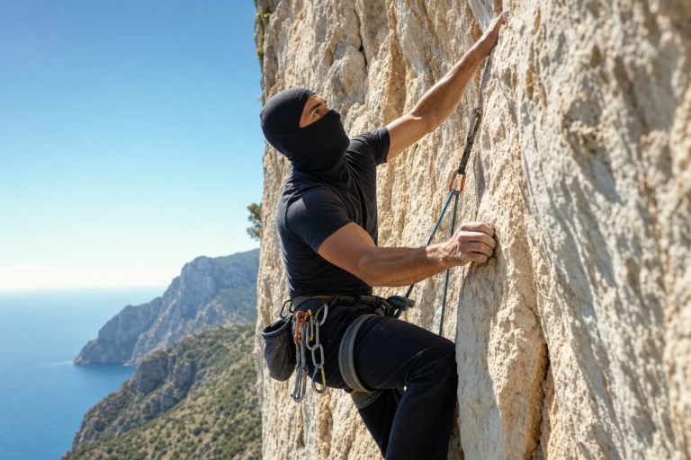 Cagoules et bonnets pour l&rsquo;escalade et le plein air